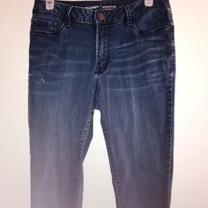 Old Navy Rockstar Mid Rise size 10 👖 Jeans TALL